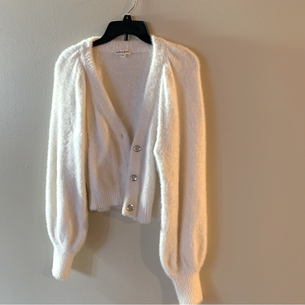 For Love and Lemons Cozy Comfy Ivory Cardigan